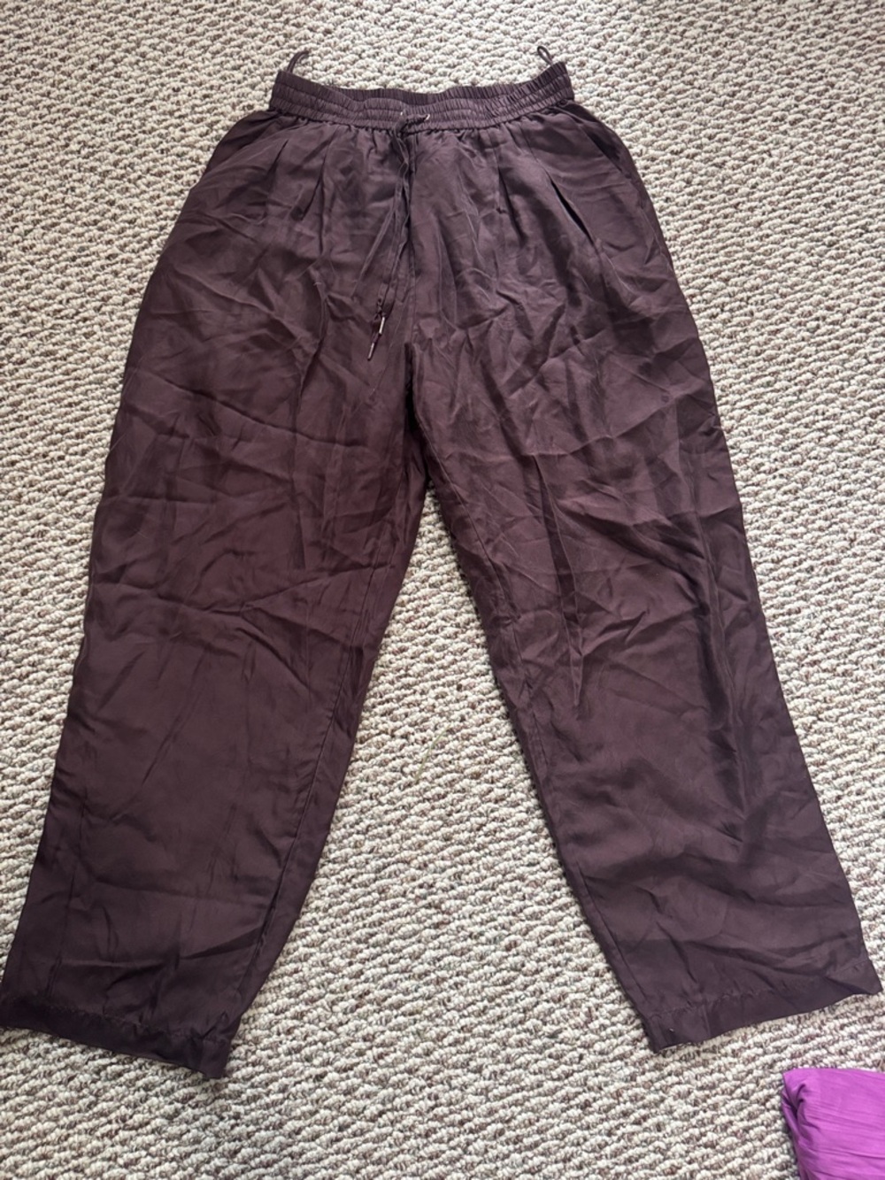 Silk Laundry Pants